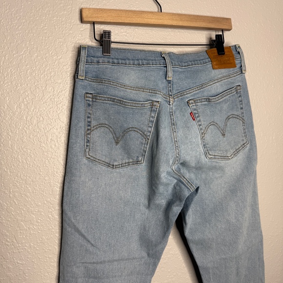 Women's Levi Strauss & Co Wedgie Size 29 Denim Jeans -cp - Picture 8 of 10